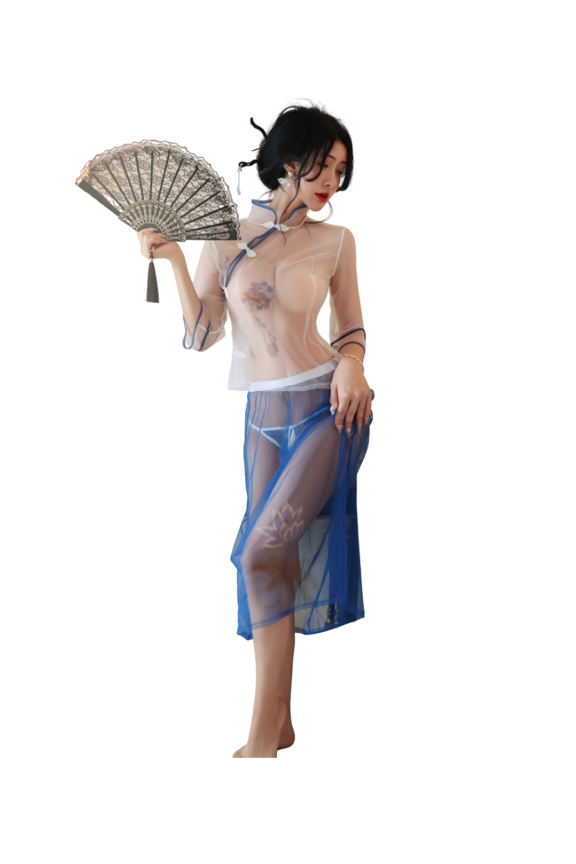 Sexy cheongsam dress