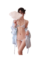 Japanese Lace Kimono Lingerie Roleplay Set