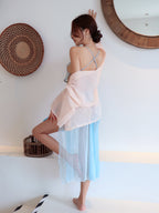 Chinese Embroidered Hanfu Lingerie Roleplay Set
