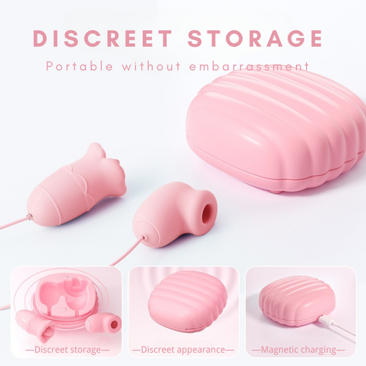 RoseVibe - Medical Grade Silicone 10-Mode Vibrator