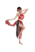 Classical Embroidered Hanfu-Inspired Lingerie Set