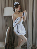 Cute Lace Maid Lingerie Roleplay Costume Set