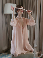 Lace Sheer Lingerie Robe Dress Set